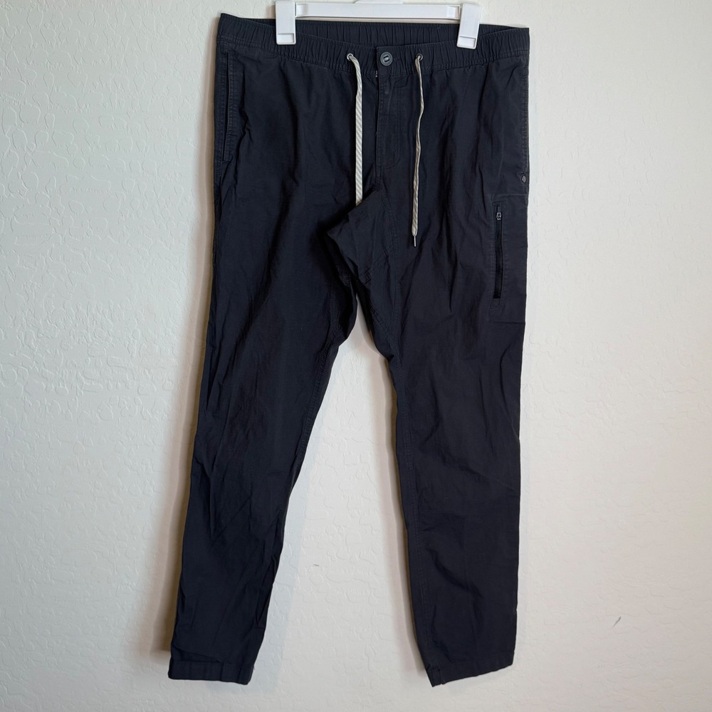 Vuori Mens Ripstop Climber Pant Charcoal Grey Organic Cotton Gorpcore XL